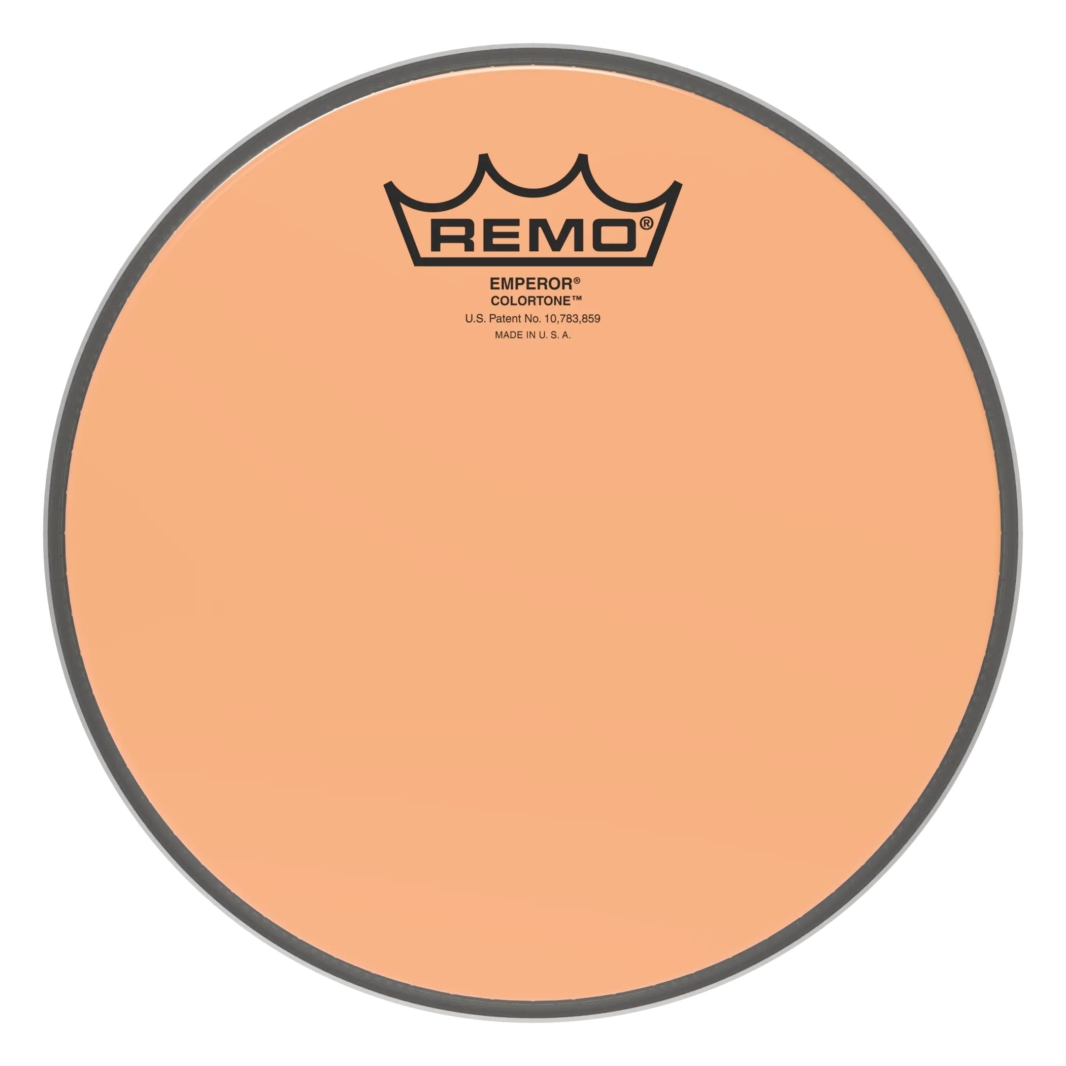 Remo Emperor Colortone Orange Drumhead - 8"