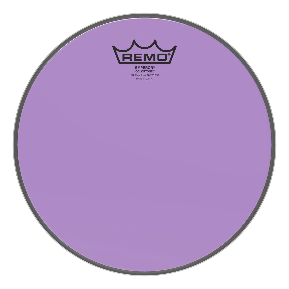 Remo Emperor Colortone Purple Drumhead - 10"