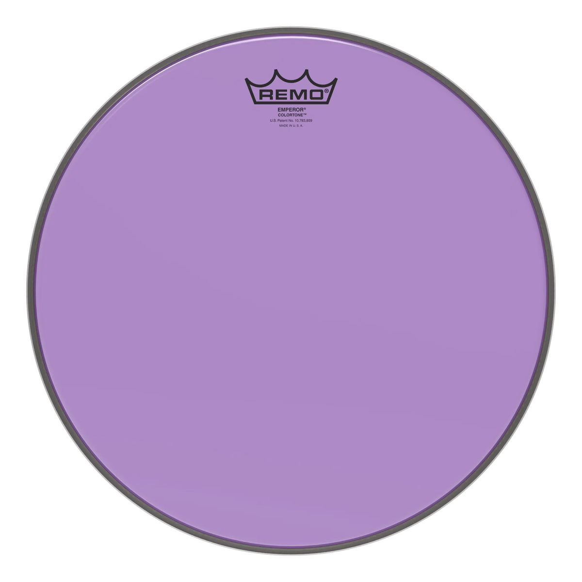 Remo Emperor Colortone Purple Drumhead - 14"