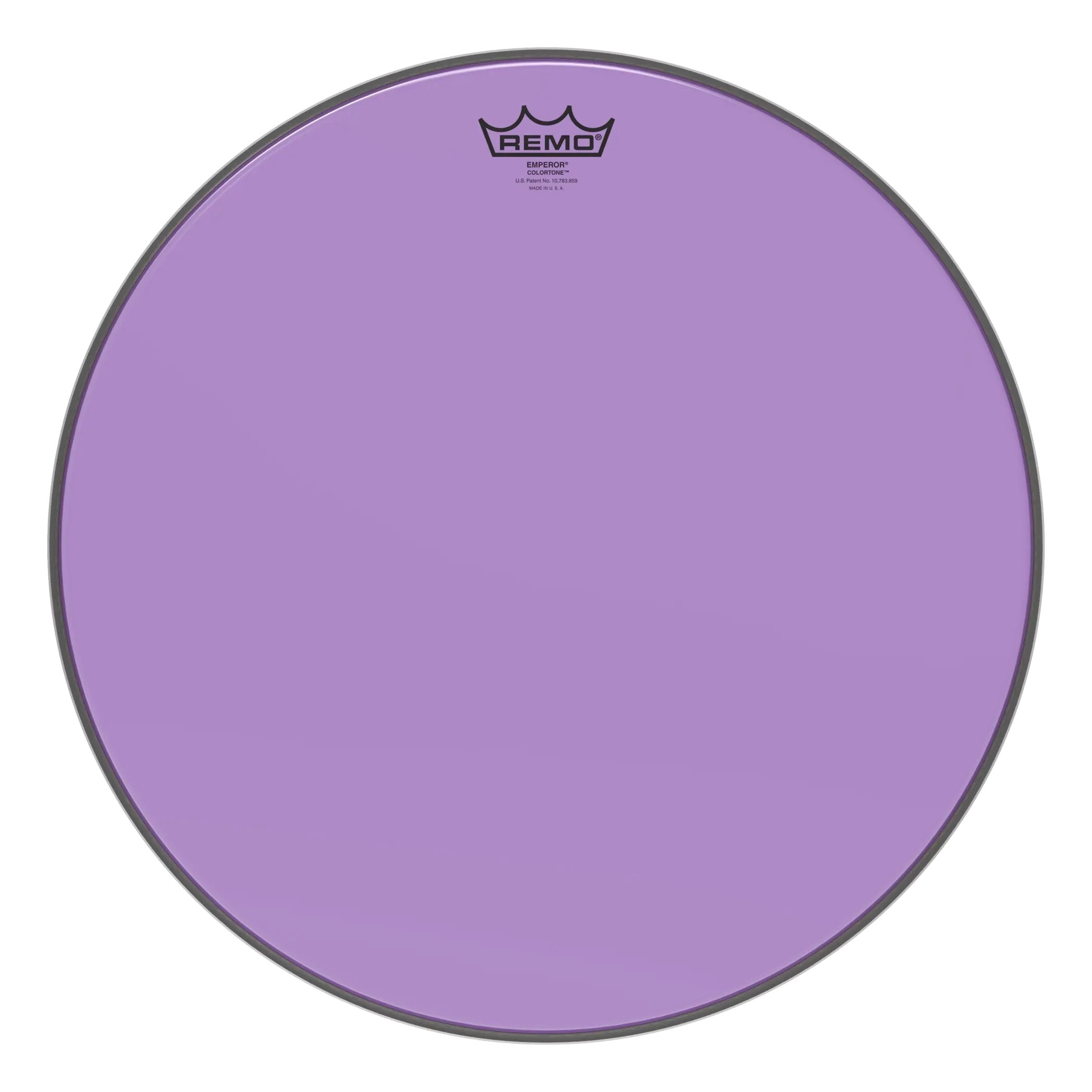 Remo Emperor Colortone Purple Drumhead - 18"