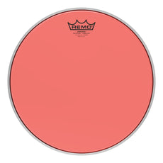 Remo Emperor Colortone Red Crimplock Marching Tenor Drumhead - 13"
