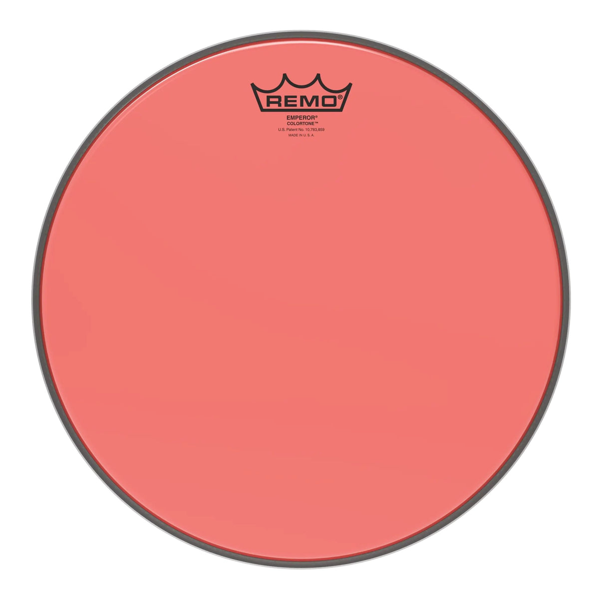 Remo Emperor Colortone Red Drumhead - 13"