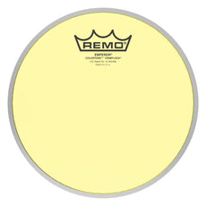 Remo Emperor Colortone Yellow Crimplock Marching Tenor Drumhead - 8"