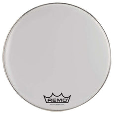 26" Remo Smooth White Emperor Crimplock Marching Bass Drumhead