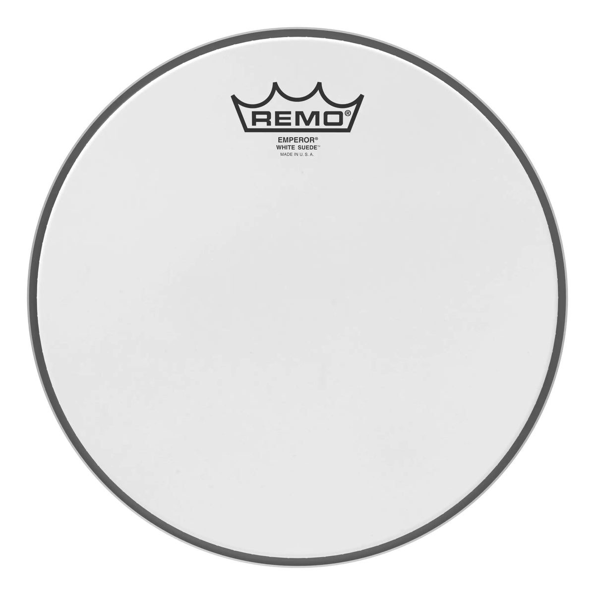 Remo Emperor White Suede Drumhead - 10"