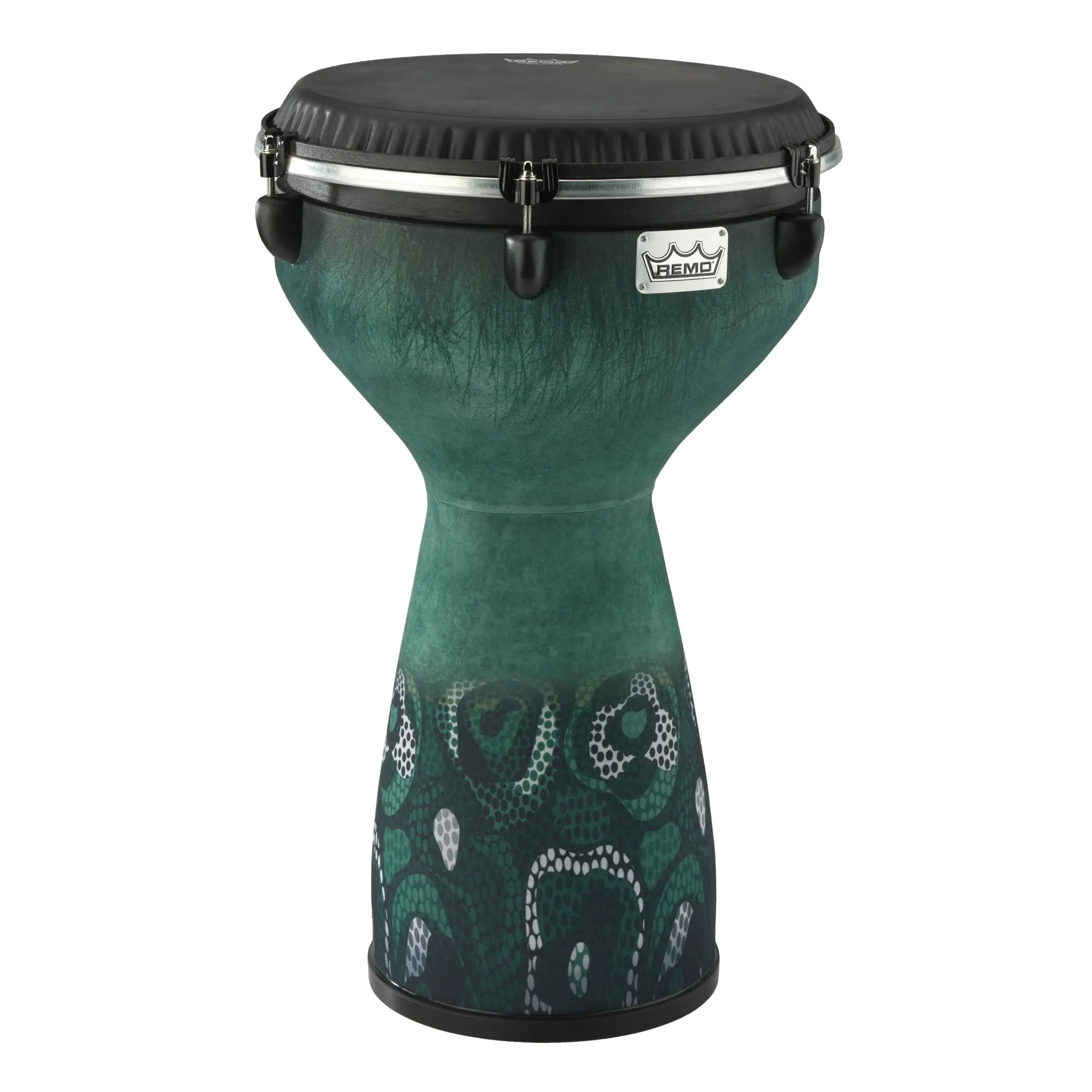 Remo Flareout Djembe Drum - 13" - Everglade Green