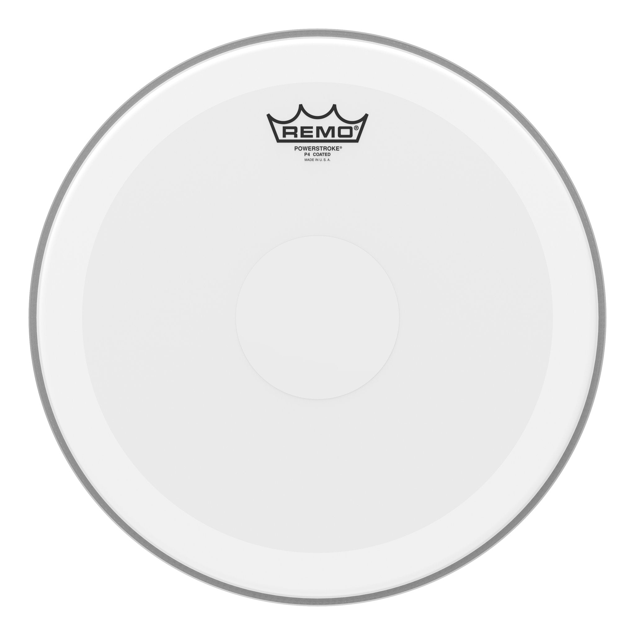 Remo Powerstroke 4 Drum Head - Coated with Clear Dot p4-0114-c2