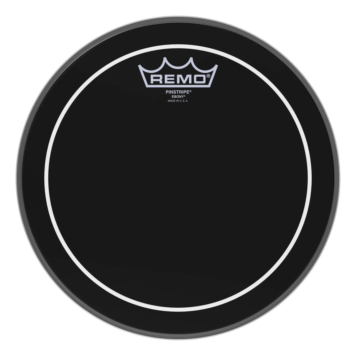 Remo Pinstripe Ebony Drumhead - 10"