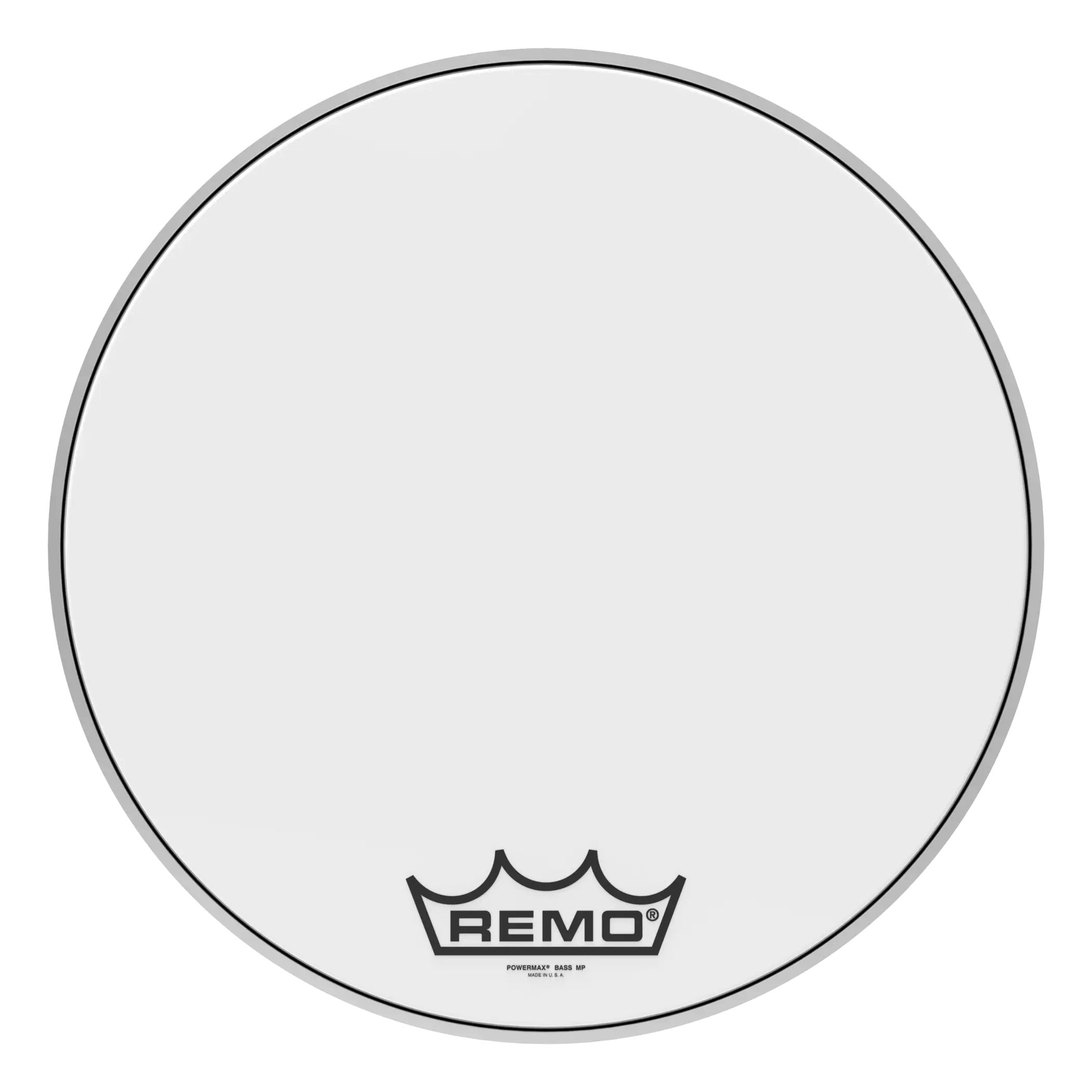 Remo Powermax Crimplock Marching Bass Drumhead - 20"