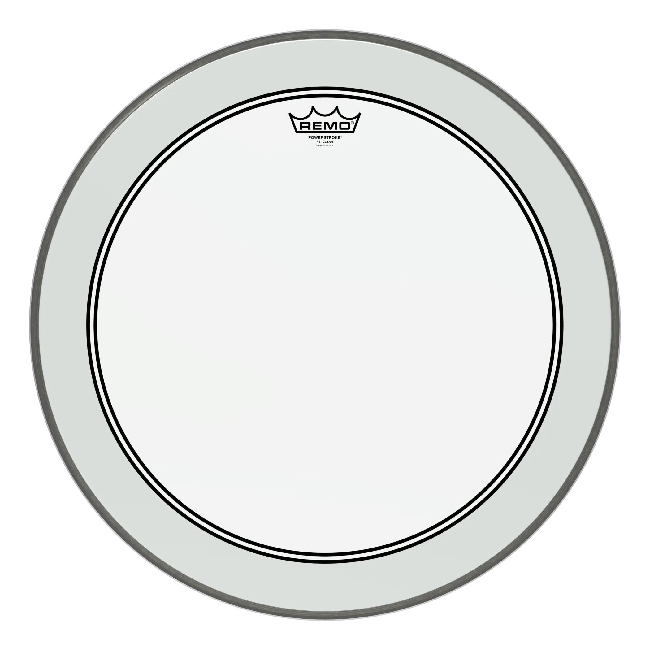 Remo Powerstroke P3 Clear Bass Drumhead - 22"
