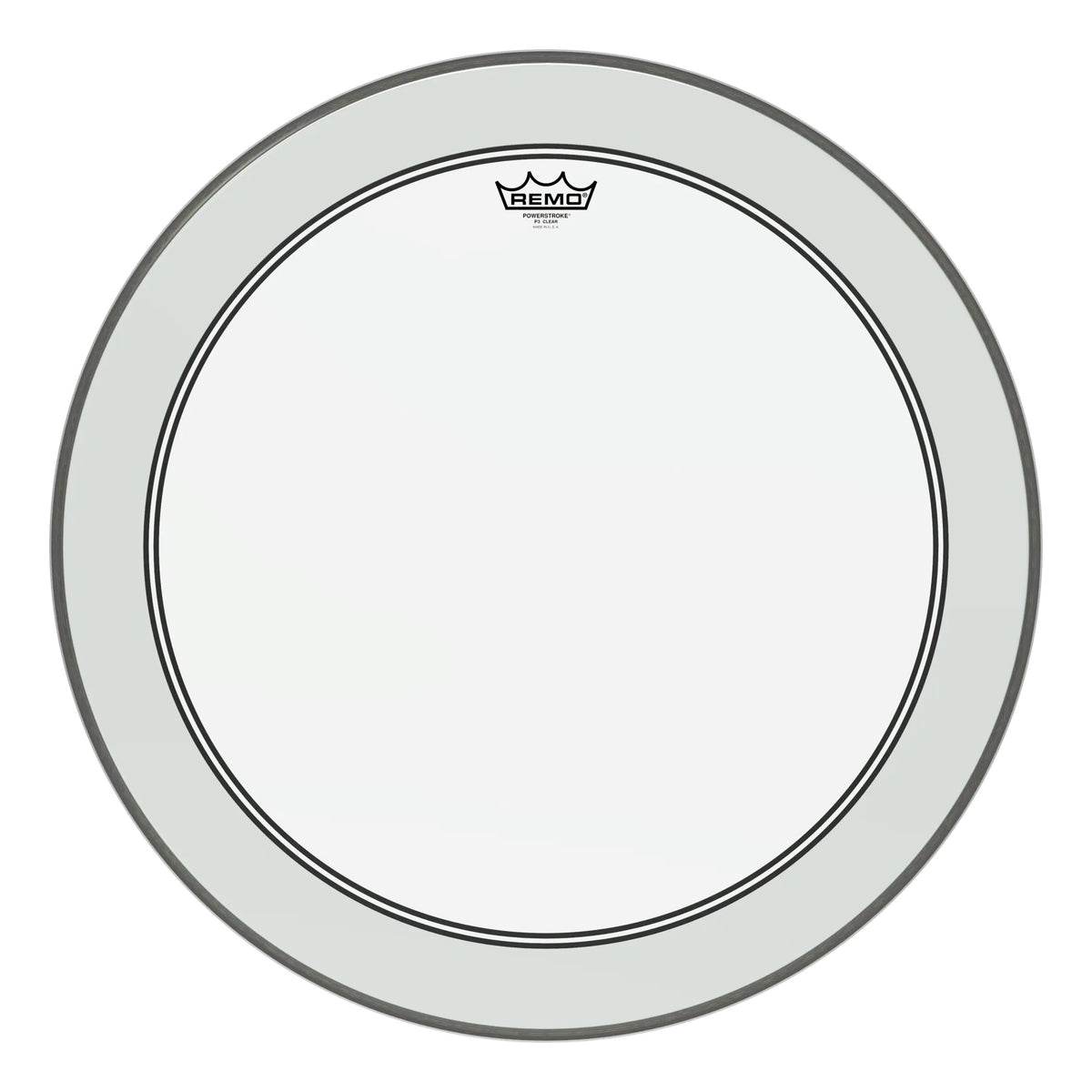 Remo Powerstroke P3 Clear Bass Drumhead - 24"