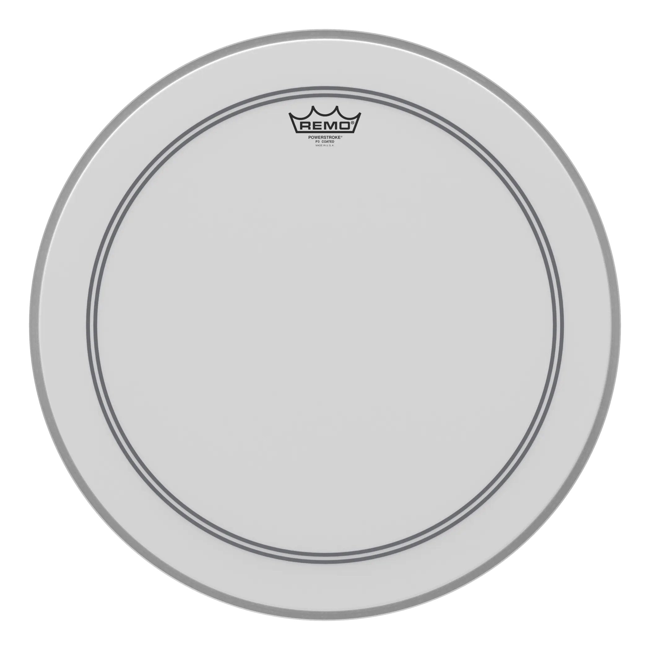 Remo Powerstroke P3 Coated Bass Drumhead - 20"