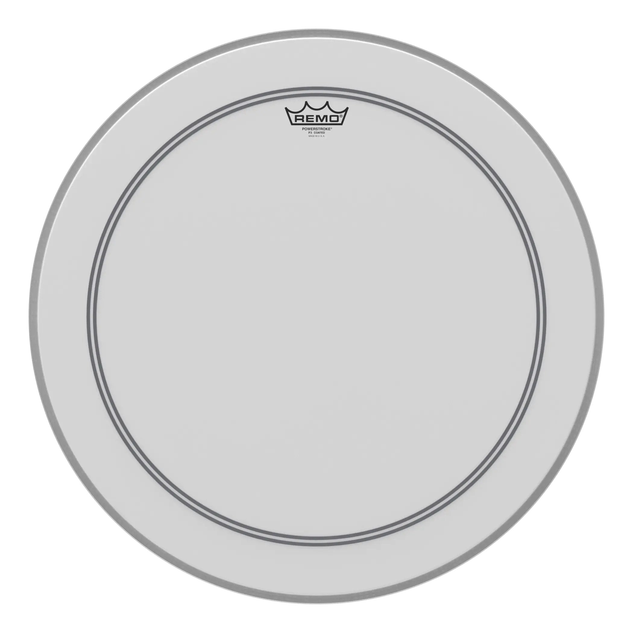 Remo Powerstroke P3 Coated Bass Drumhead - 22"