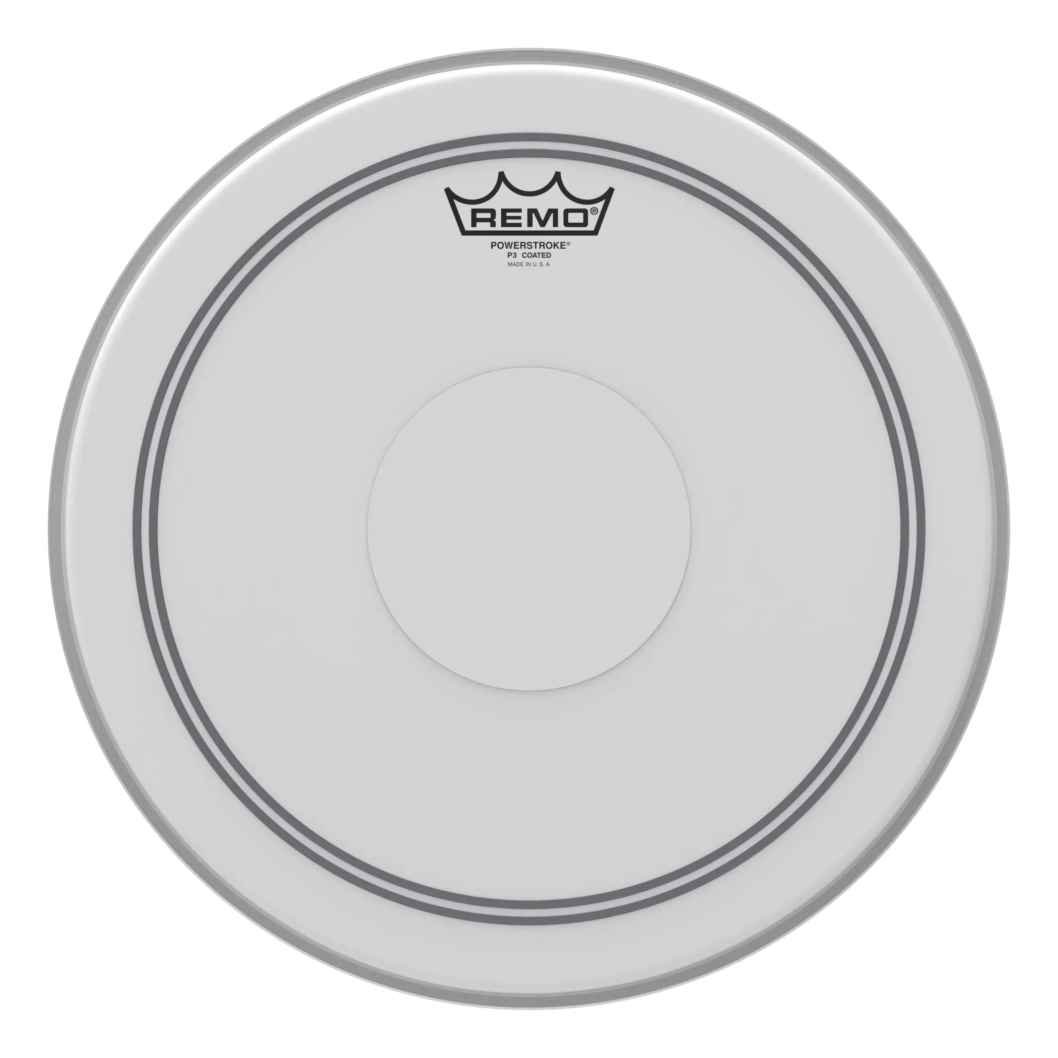 Remo Powerstroke P3 Coated Drumhead - Top Clear Dot - 13"