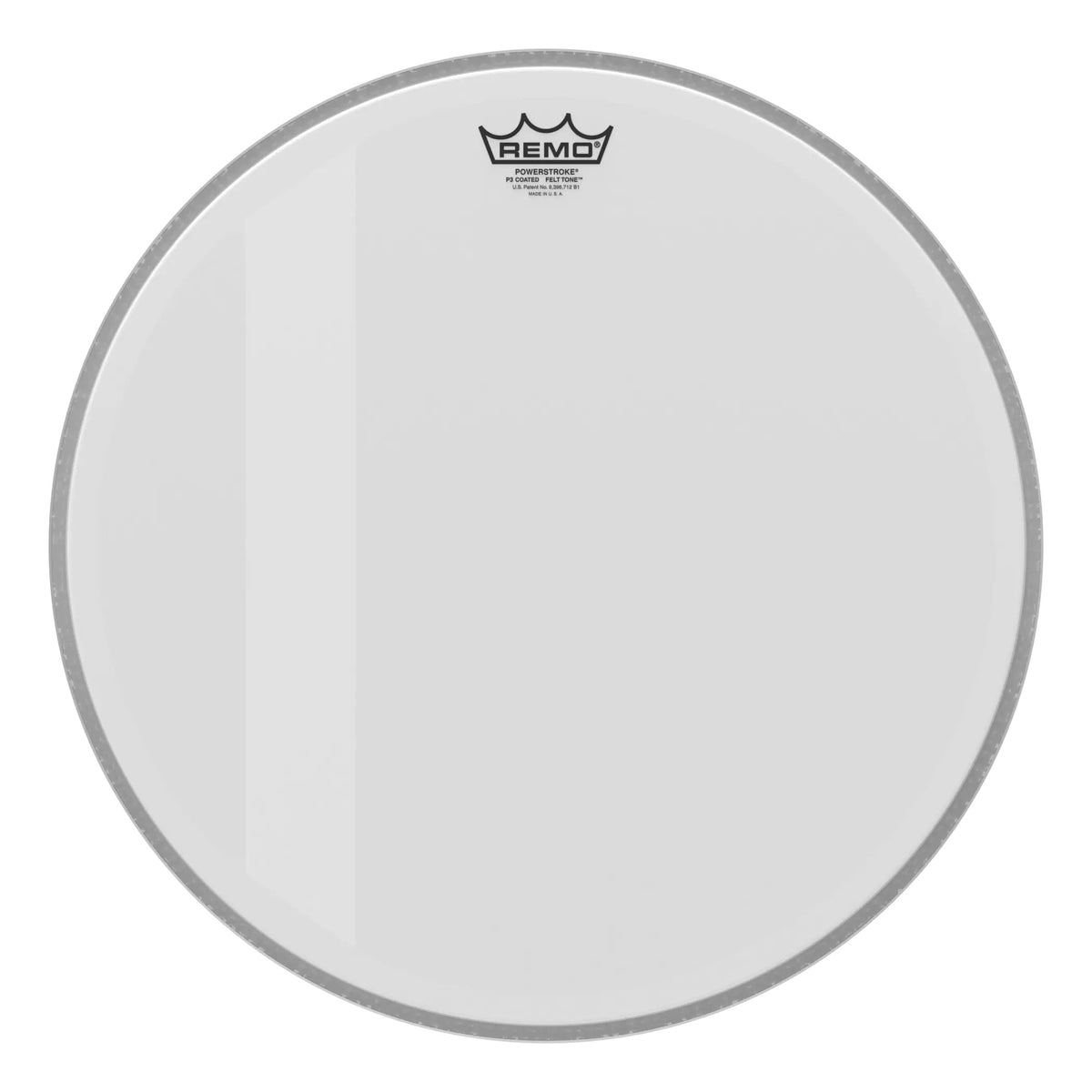 Remo Powerstroke P3 Felt Tone Coated Bass Drumhead - 18"