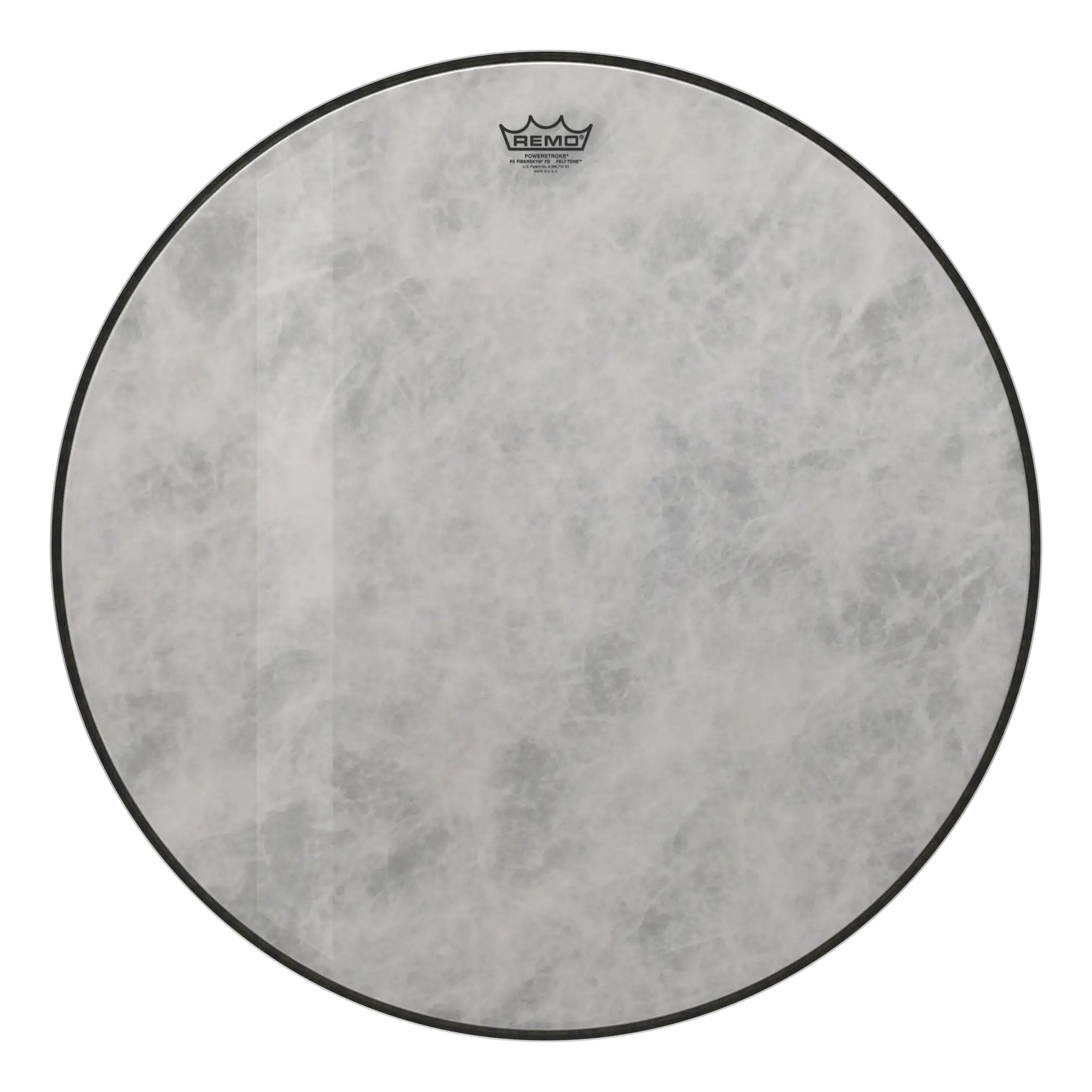 Remo Powerstroke P3 Felt Tone Fiberskyn Diplomat Bass Drumhead - 26"