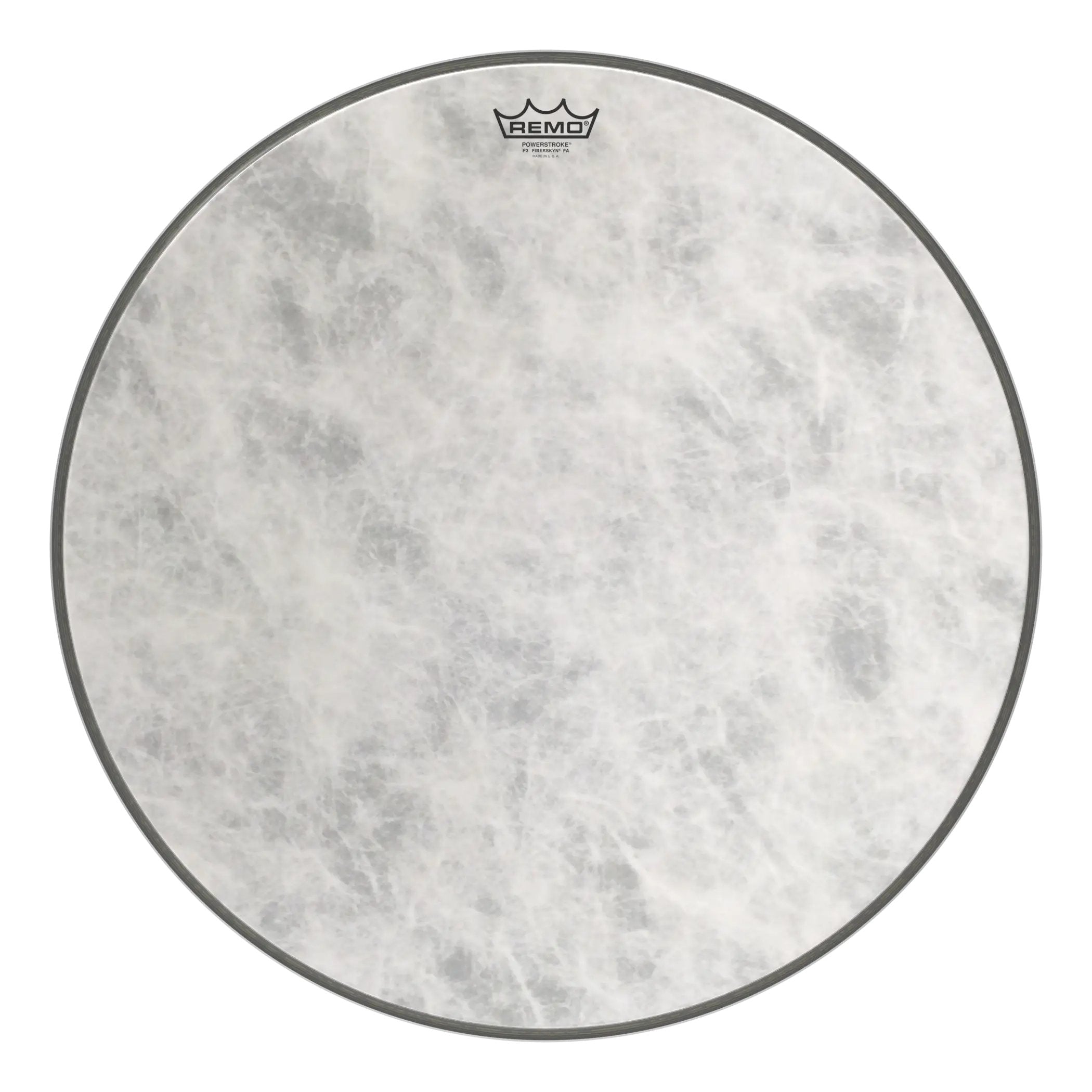 Remo Powerstroke P3 Fiberskyn Ambassador Bass Drumhead - 24"