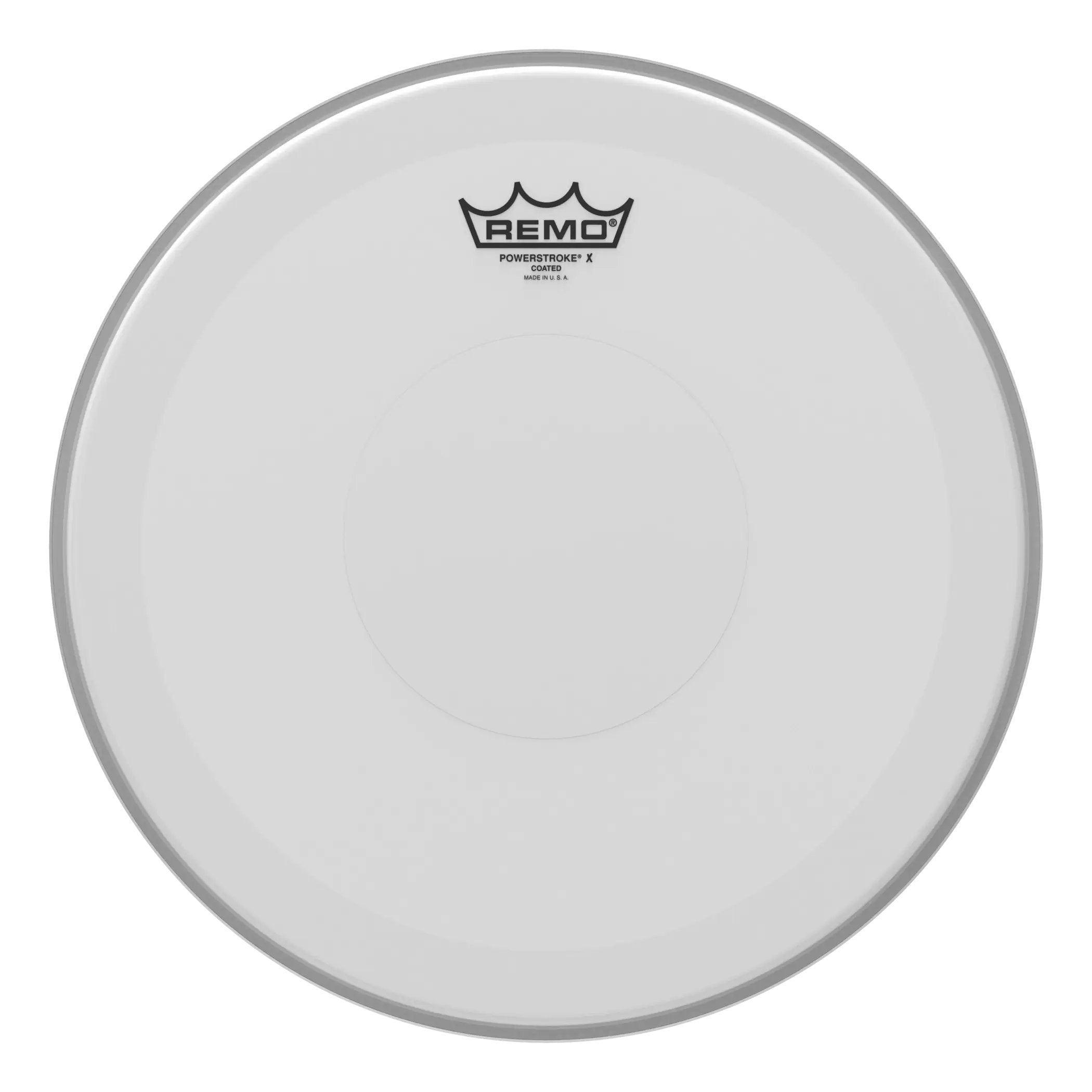 Remo Powerstroke P3 X Coated Drumhead - Top Clear Dot - 14"