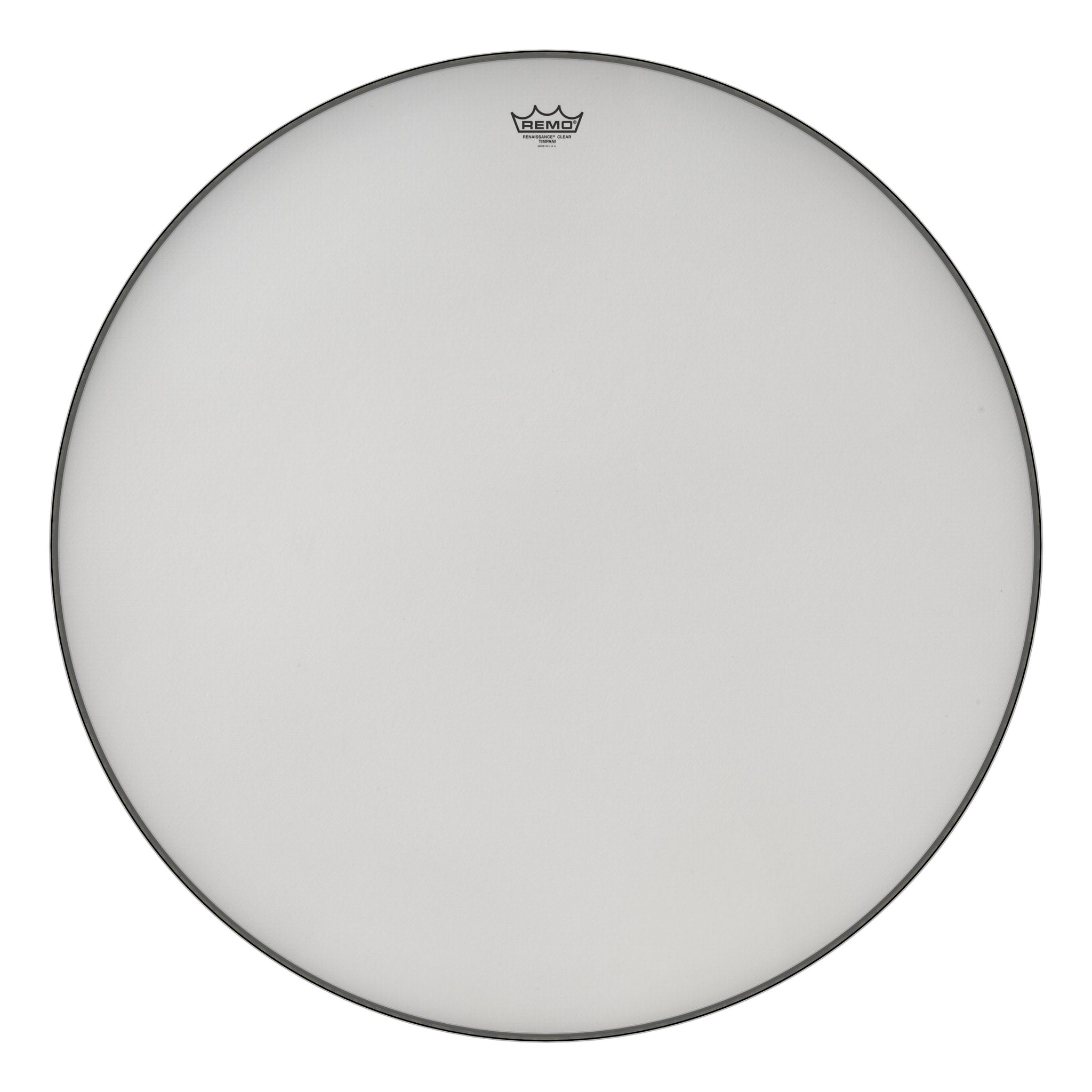 Remo 34" Textured Renaissance Timpani Head with Steel Insert Ring - Clear