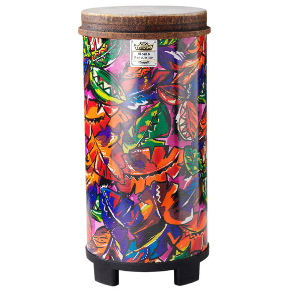 12" x 26" Remo Pre-Tuned Tubano - Tropical Leaf