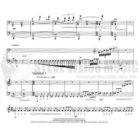 Rice-Variations for Marimba-M