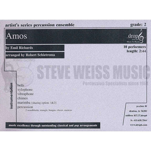 Richards-Amos arr. Schietroma (SP)-B/V/C/X/2M/P