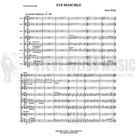 Riley-Eye Irascible (SP)-B/V/X/M/5T/P