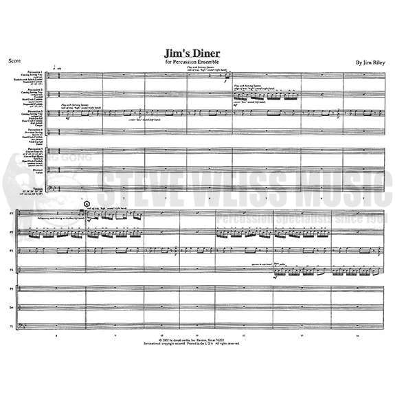 Riley-Jim's Diner (SP)-5T/P