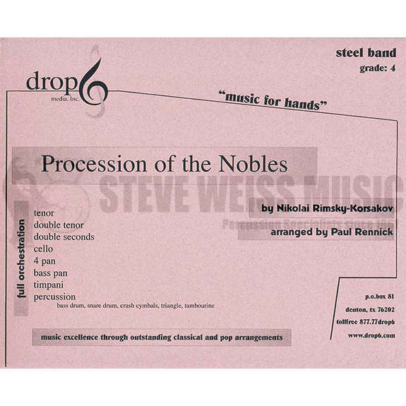 Rimsky-Korsakov-Procession of the Nobles arr. Rennick (SP)-Steel drs./3T/P