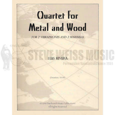 Rivera-Quartet for Metal and Wood (SP)-2V/2M