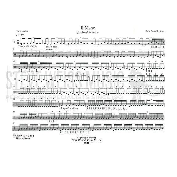Robinson-Il Mano (CD)-Tamburello