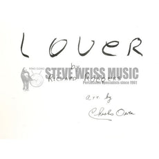 Rodgers/Hart-Lover arr. Owen (SP)-V/2X/2M/4T/DS/CB