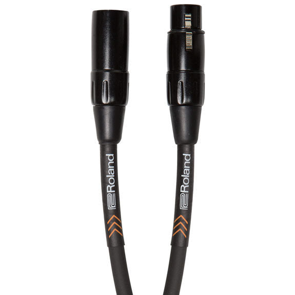 15ft - Roland Black Series Microphone Cable