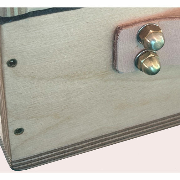 Ron Vaughn Compression Case for Natural Skin Tambourines