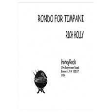 Rondo for Timpani Rich Holly Cover Page