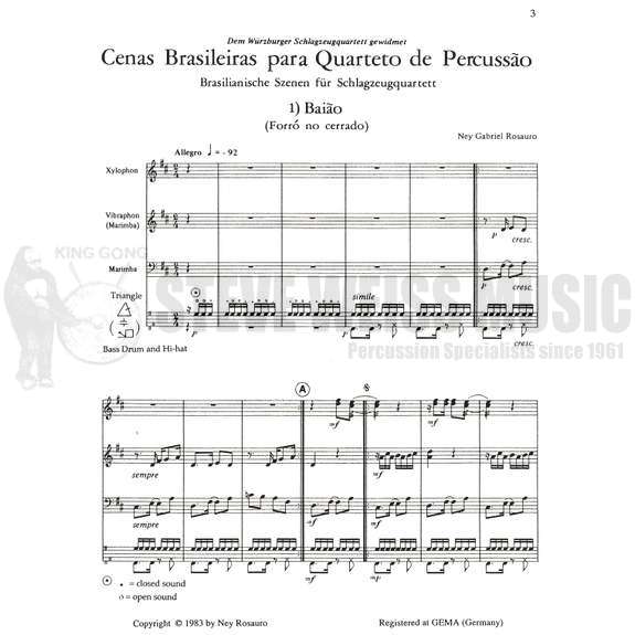 Rosauro-Cenas Brasileiras I and II (SP-4)-X/V/M/P (NEW VERSION)