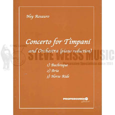 Rosauro-Concerto for Timpani and Orchestra (Piano Reduction) - 5T/PN SP