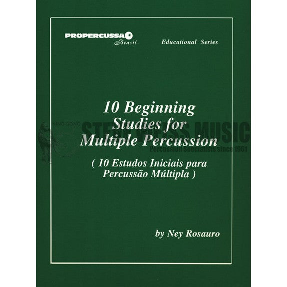 Rosauro-Ten Beginning Studies for Multiple Percussion