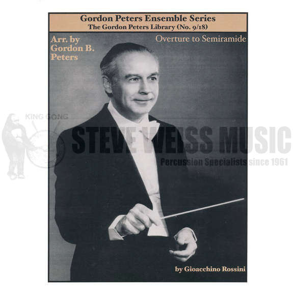 Rossini-Overture to Semiramide arr. Peters (SP)-X/5M/CB
