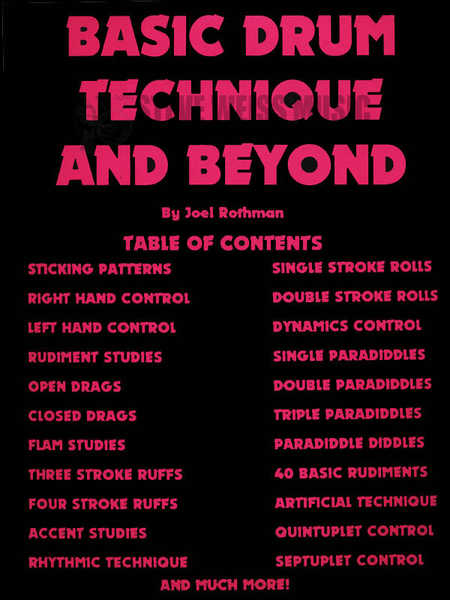 Rothman-Basic Drum Technique and Beyond