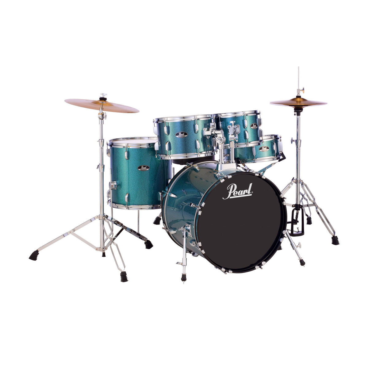 Pearl Roadshow Drumset Aqua Blue Glitter RS505C/C703