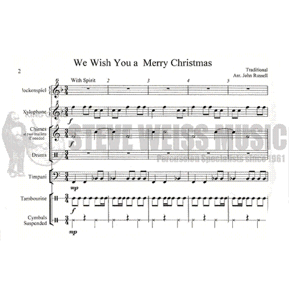 Russell, J. (arr.)-Favorite Holiday Carols 2-B/X/2T/P