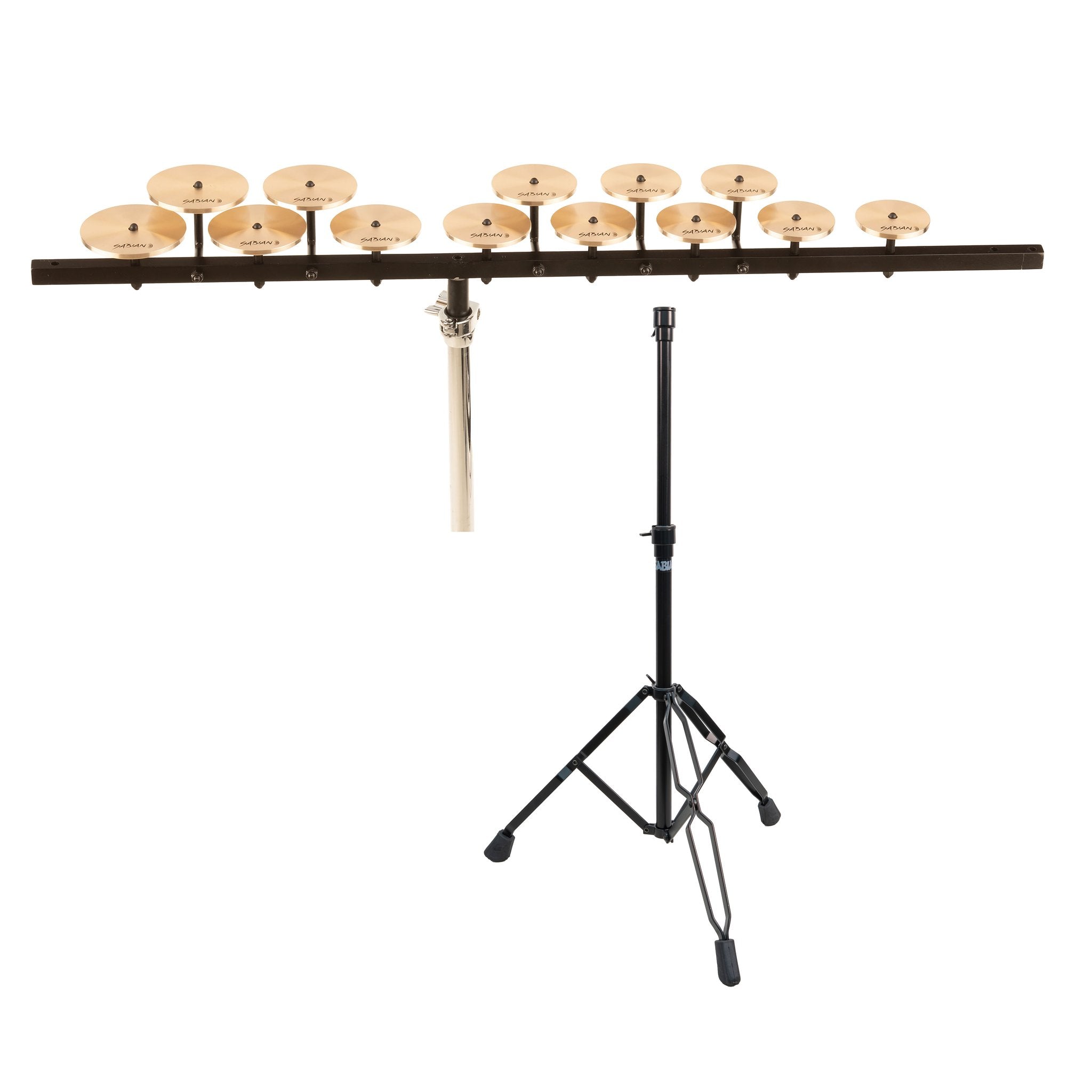 Sabian Crotale Set with Bar and Base - High Octave 50403HB-24 1