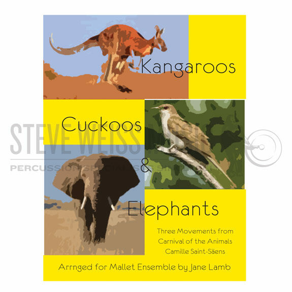 Saint-Saens-Kangaroos, Cuckoos and Elephants arr. Lamb (SP)-4 mall. inst./FL or REC