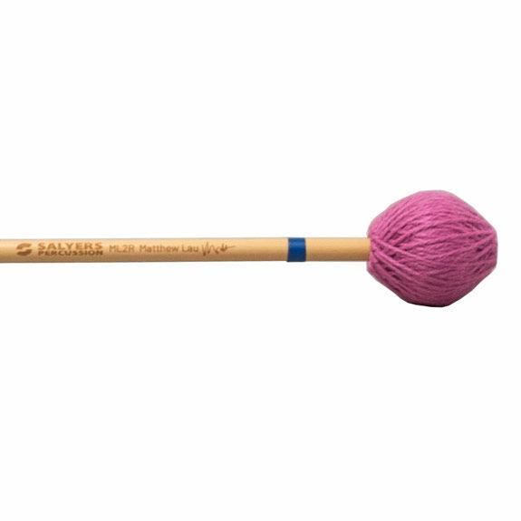 Salyers Matthew Lau Multi-Tonal Vibraphone/Marimba Hybrid Mallets Rattan - Medium to Medium Hard