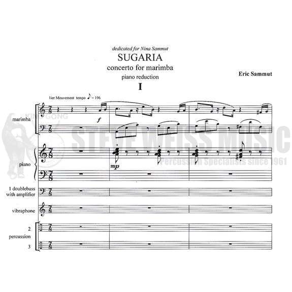 Sammut-Sugaria (Piano red.)-Solo M/V/P/PN/CB