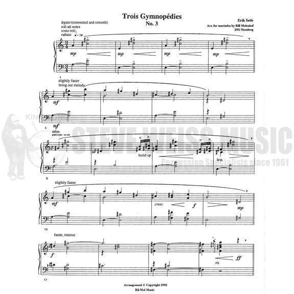 Satie-Trois Gymnopedies No. 3-Molenhof