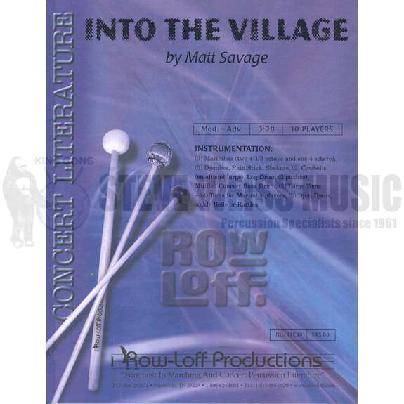 Savage-Into the Village (SP)-3M/P