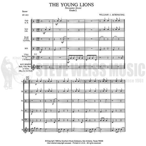 Schinstine-Young Lions, The(SP)-P/T/B