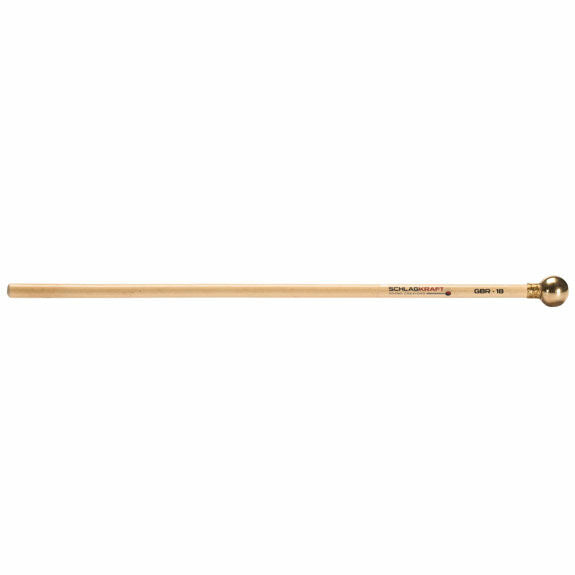 Schlagkraft Orchestral Glockenspiel Mallets - Golden Brass Heavy